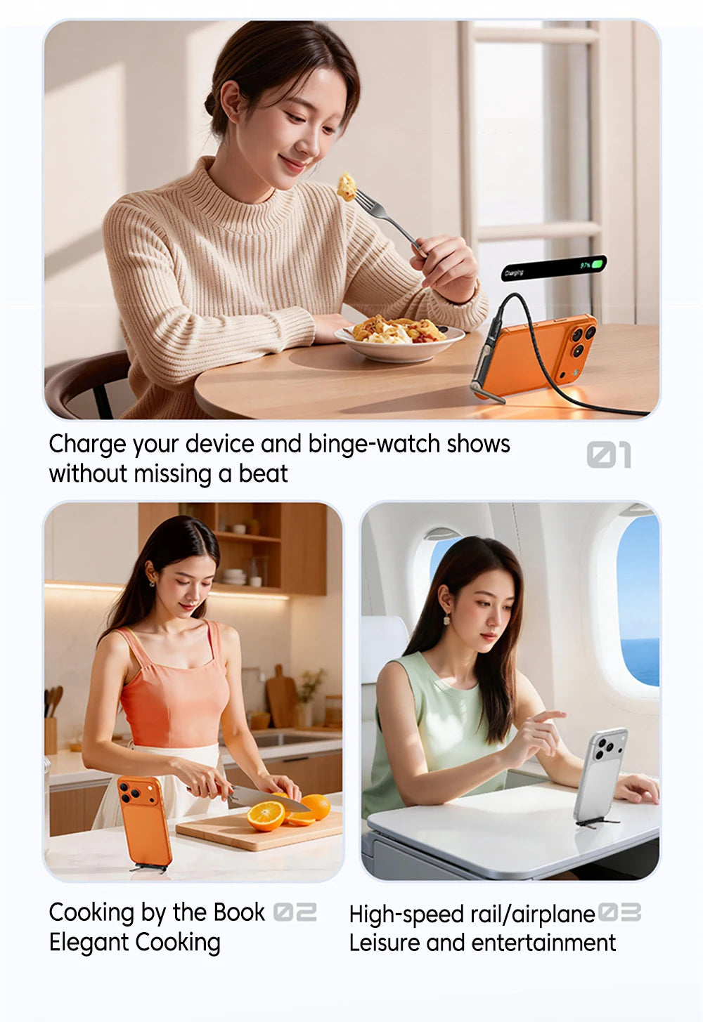 Xesivex Foldable Phone Stand Charger